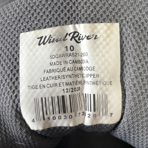 WindRiver Kids / Womens Switchback Waterproof Hyper Dri 3 Mid Cut Hikers - Grey - Picture 3 of 7